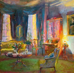 Schrijftafel, ca. 2000